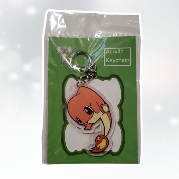 Pokémon Charmander Acrylic Keychain - Picture 2 of 3